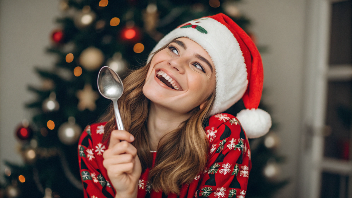 Массаж лица ложкой