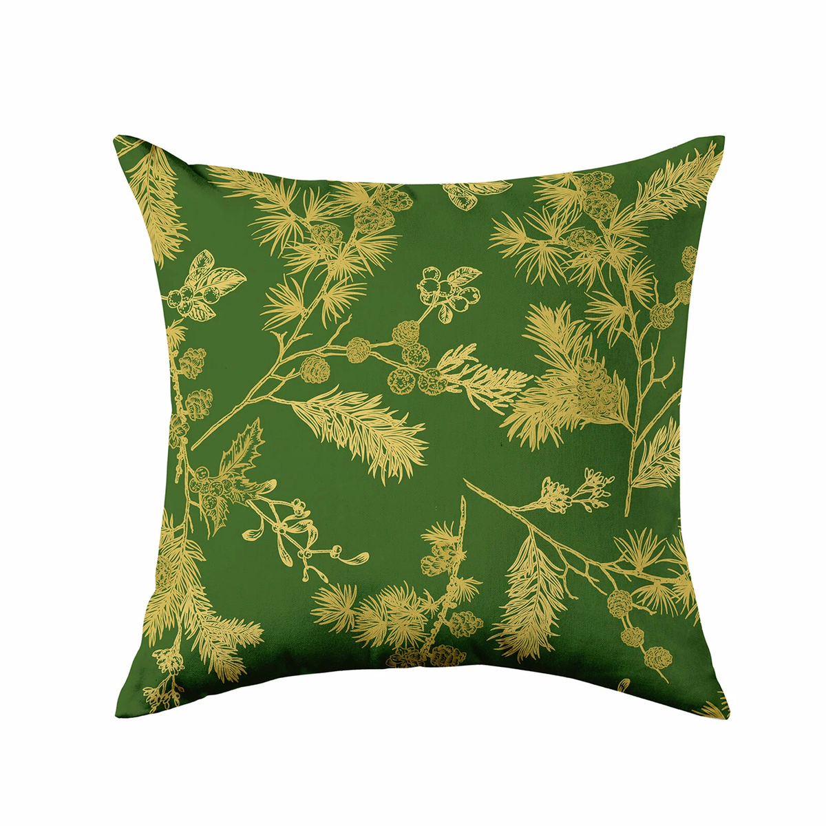 Стильная новогодняя подушка