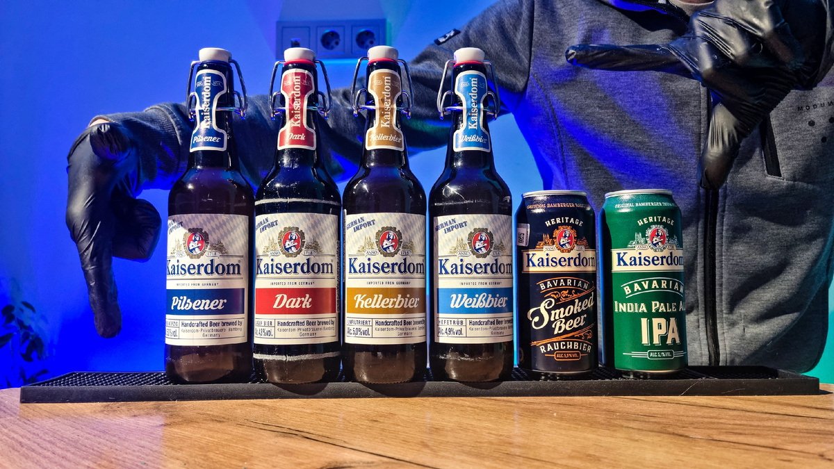 Баварское пиво из масс маркета Kaiserdom