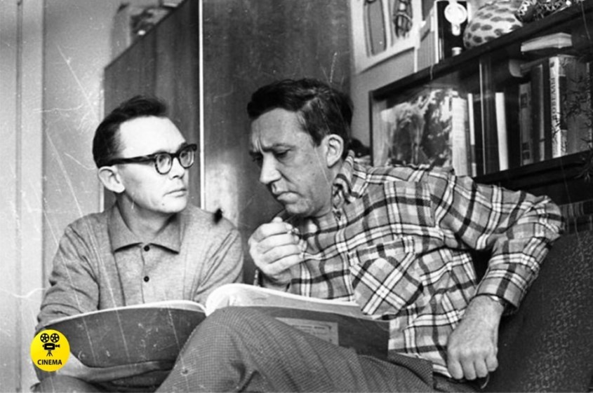 Леонид Гайдай и Юрий Никулин.