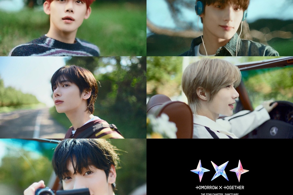     Летнее путешествие: TXT показали новую версию клипа Over The Moon