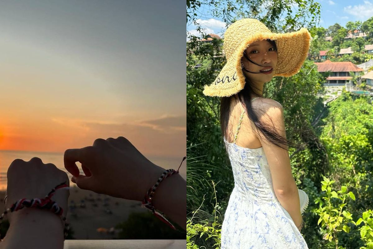     Экс-участница Lovelyz Ли Миджу показала, как отдыхает на Бали с бойфрендом-футболистом