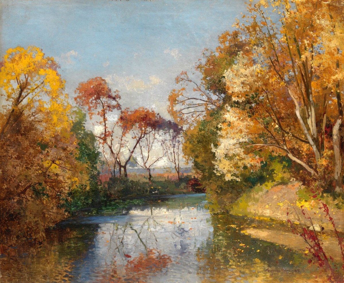 «Осенний пейзаж" Холст, масло, 56 х 68
Частная коллекция