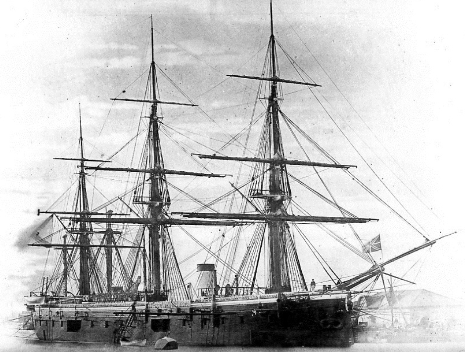 Броненосный фрегат "Князь Пожарский"