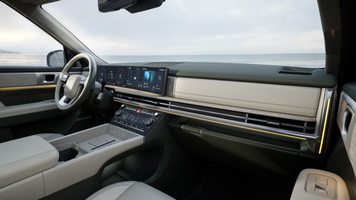 Интерьер нового Hyundai Santa Fe. Источник фото .drive2.ru