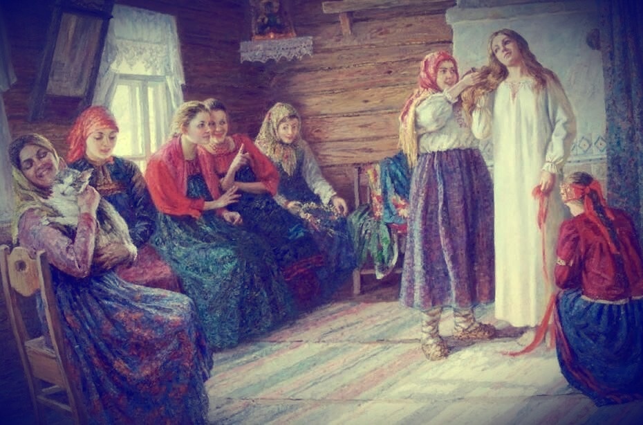 Обычаи на Руси. Изображение взято с Яндекс картинок.