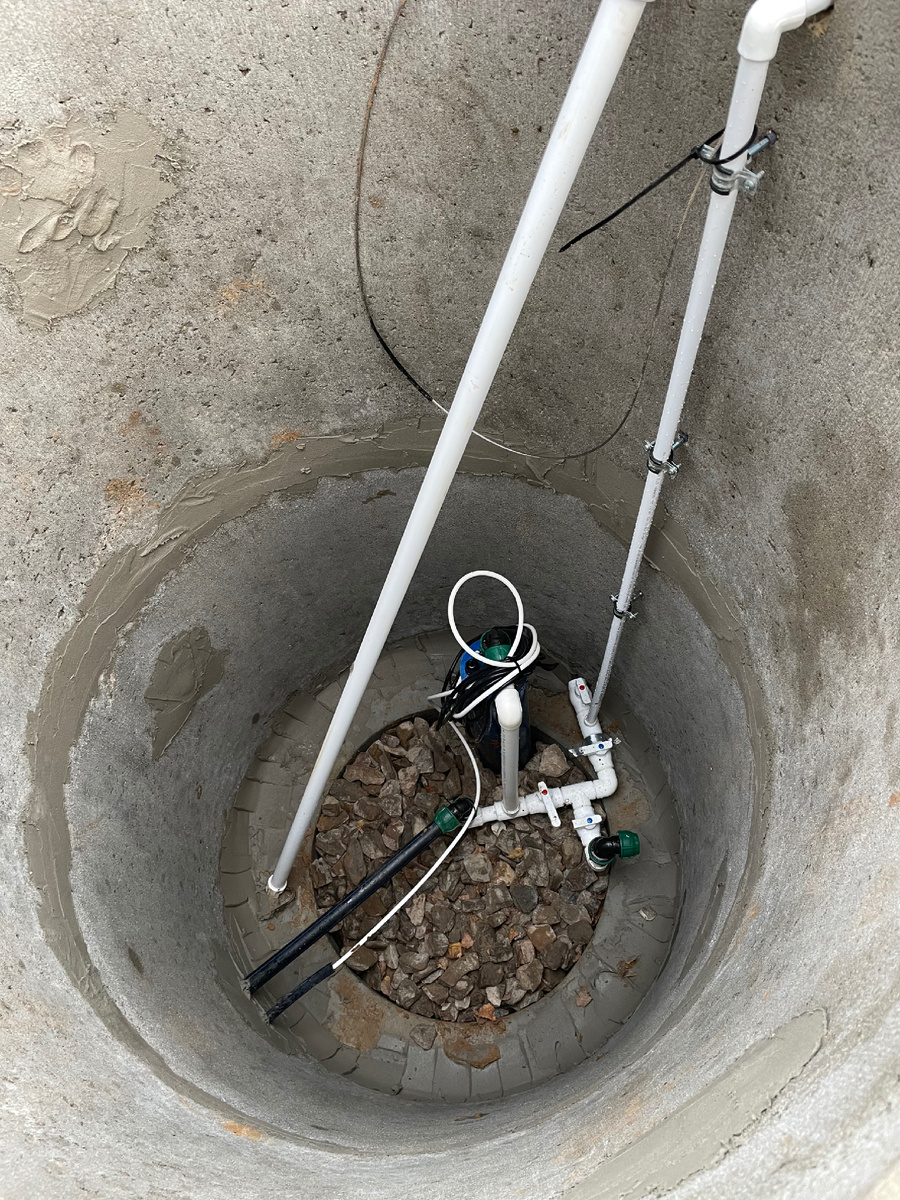 Контур слива 