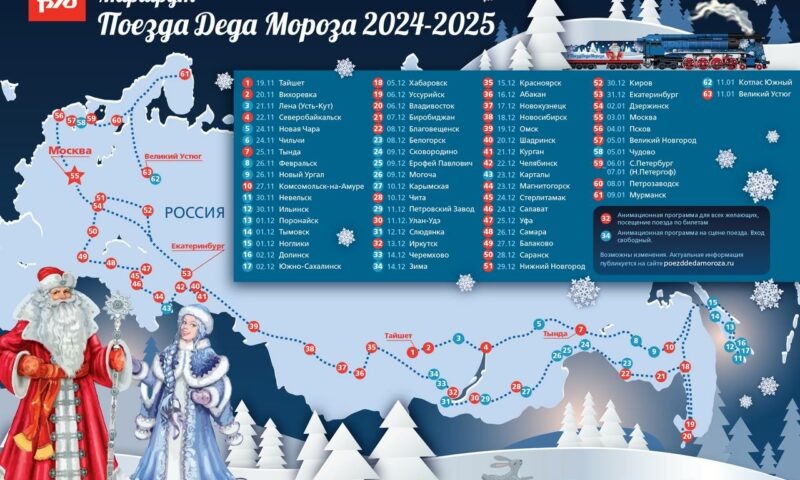    Фото t.me/dedmoroztrain