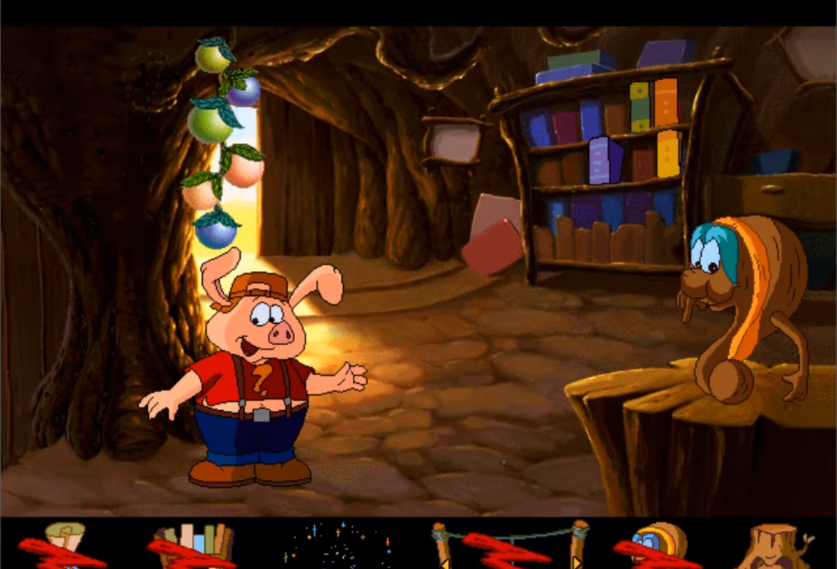 Главный холл Пяточка, где можно почитать книги, знания которых понадобятся, что бы отвечать на вопросы насекомых