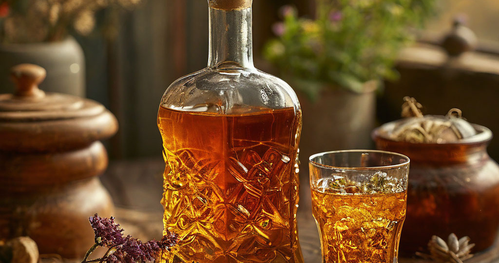 Домашняя настойка "Ароматная на травах". Рецепт.