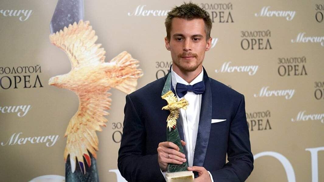 Иван Янковский на церемонии вручения "Золотого орла". Фото Яндекс.Картинки. 