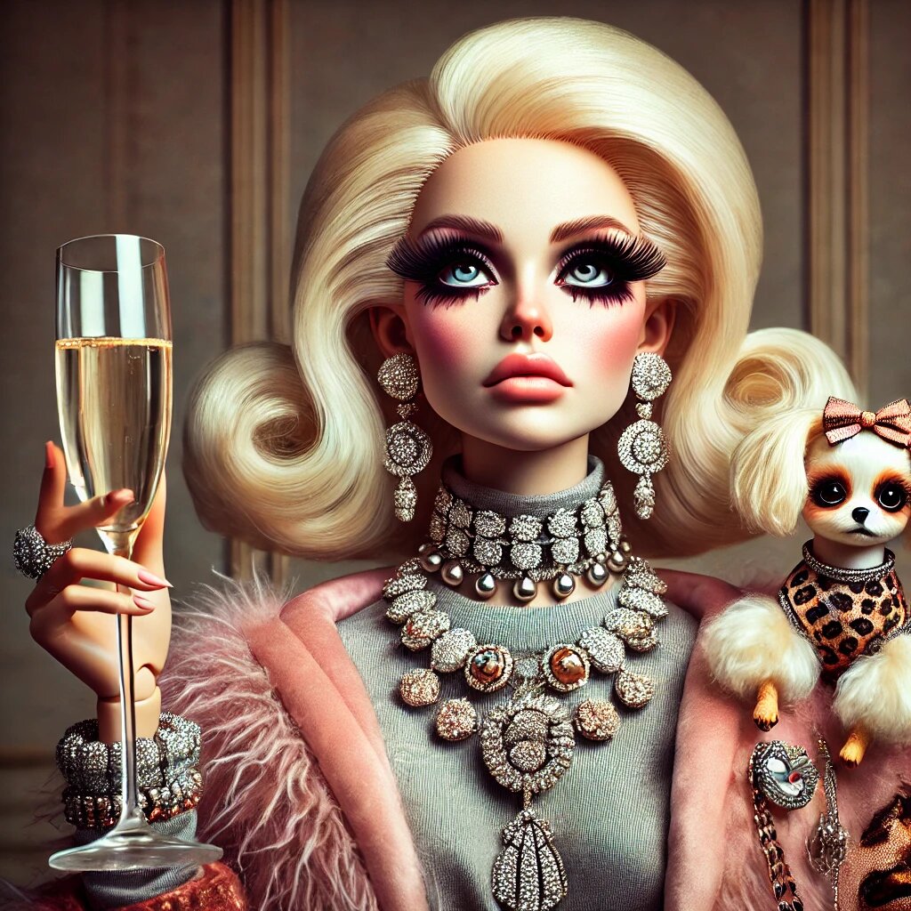 Нейросеть вот так видит содержанок. Что-то в этом есть...