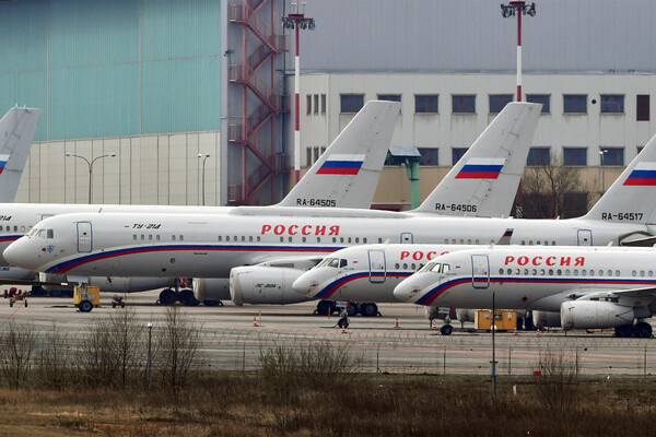 Самолеты специального летного отряда «Россия» на стоянке в аэропорту Внуково / Михаил Воскресенский/РИА Новости 