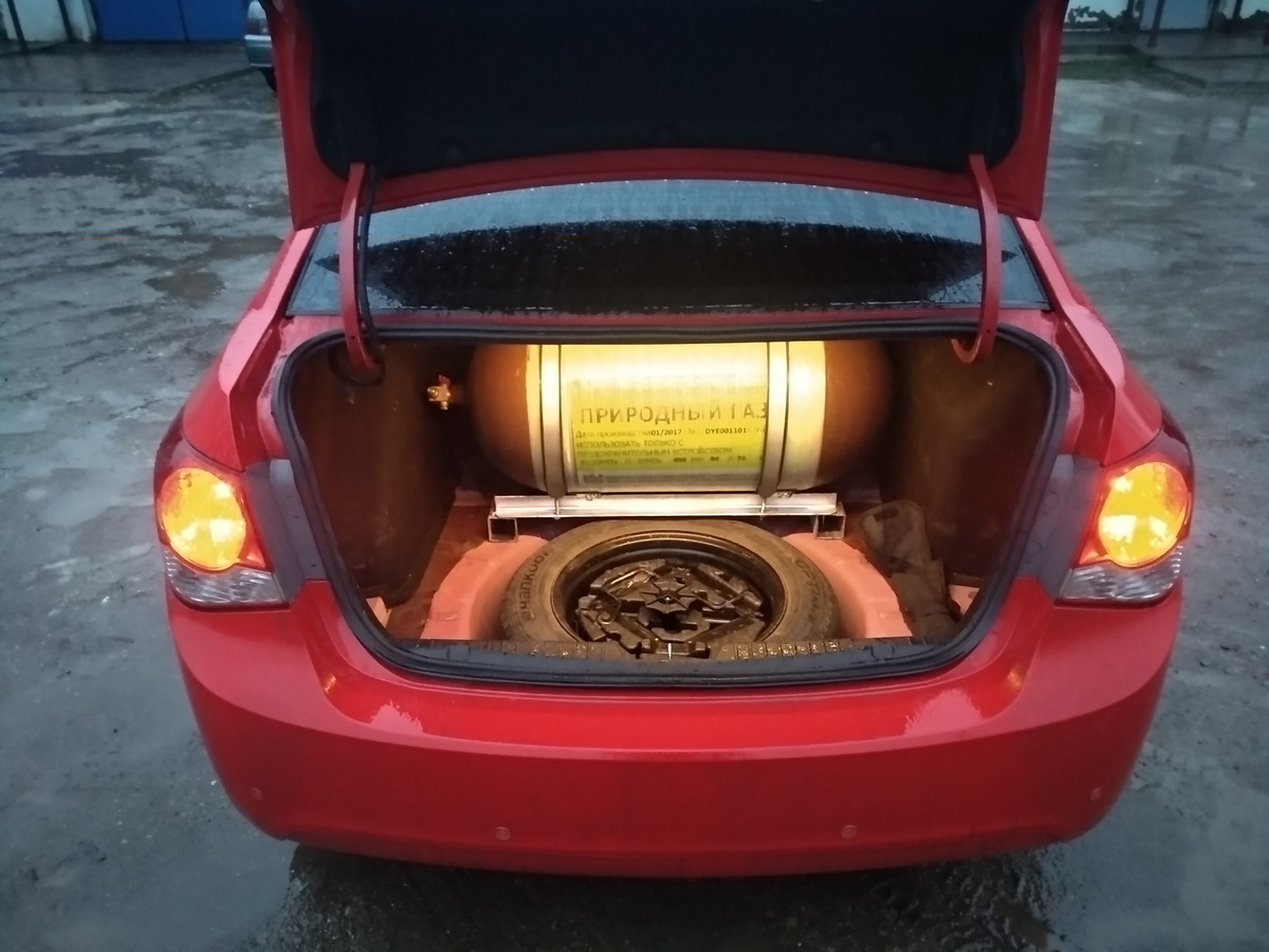 Не бойтесь, что баллон займёт всё место в вашем багажнике! Современное оборудование почти не занимает места.