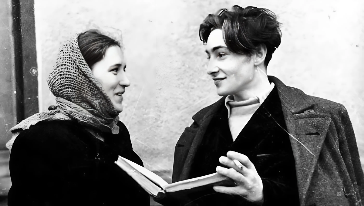 молодые Нонна Мордюкова и Вячеслав Тихонов