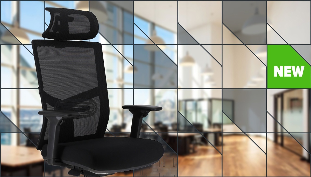 Эргономичное кресло Everprof Fuji с прочной сетчатой обивкой в чёрном цвете — отличный выбор для тех, кто ценит удобство и надёжную поддержку спины и шеи при длительной работе.