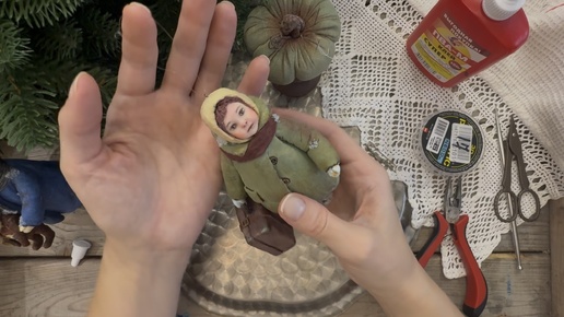 Подвес для ватной игрушки | Вата на ладошке | Дзен
