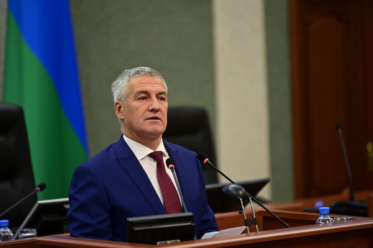    Глава Карелии Артур Парфенчиков. Фото: "Республика"/Сергей Юдин