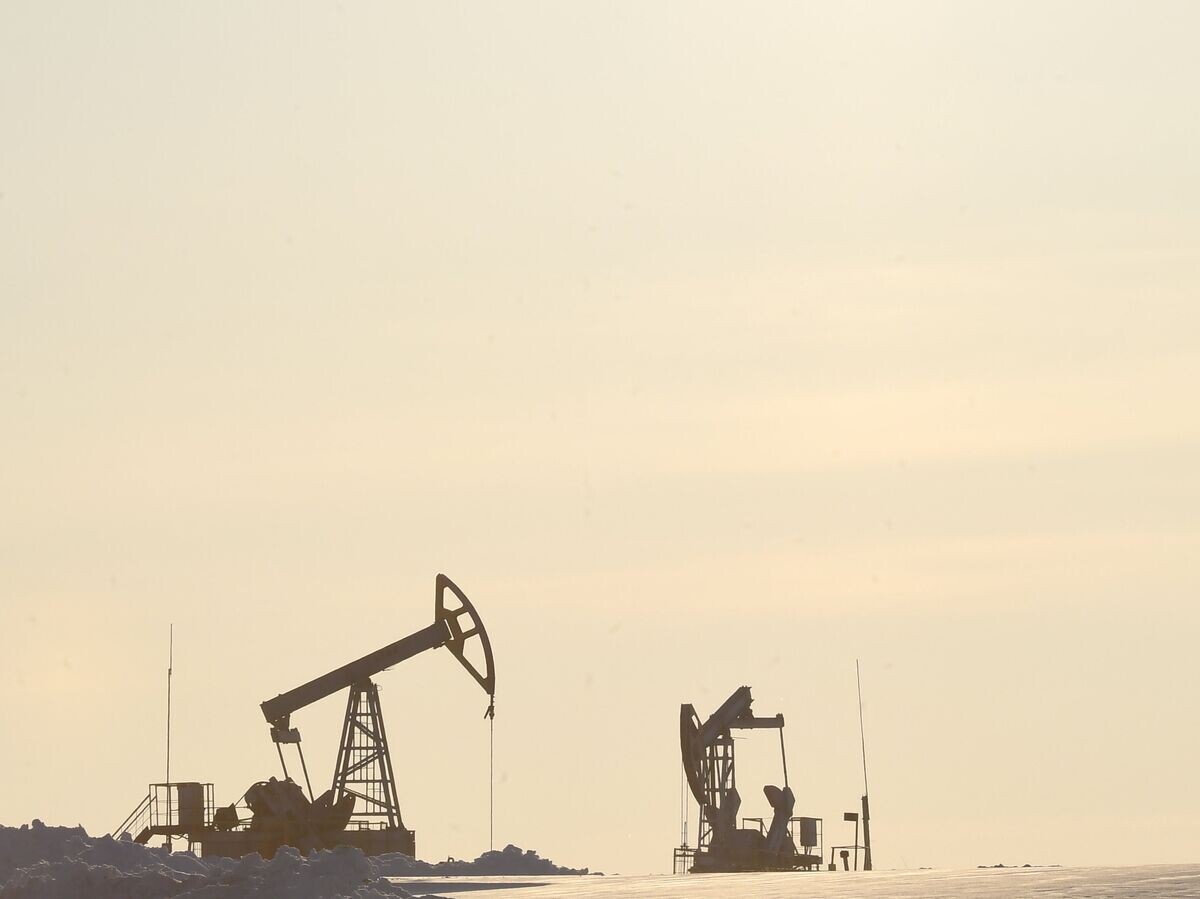    Нефтяные качалки в Татарстане© РИА Новости . Максим Богодвид