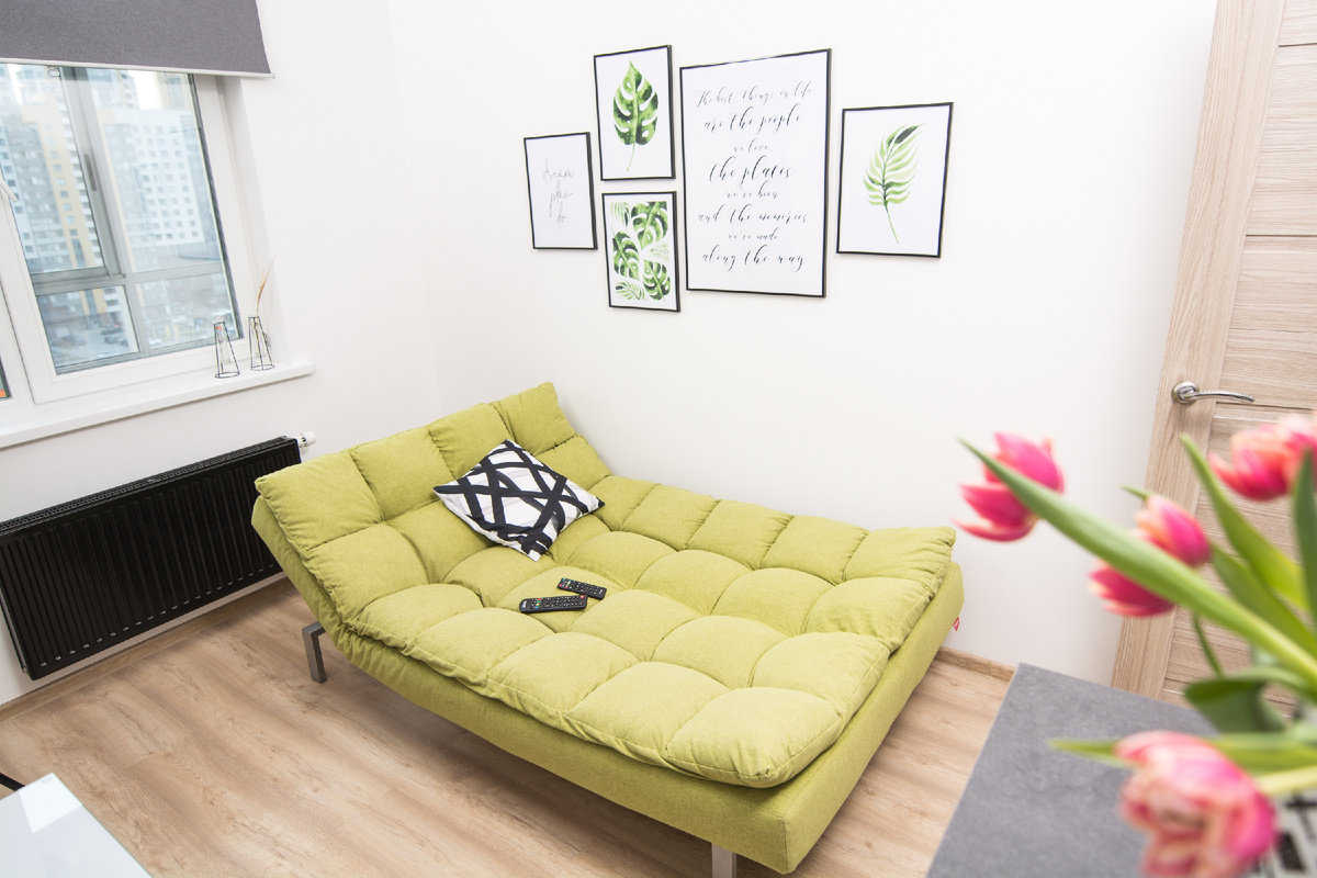 Наши апартаменты находятся в Московском районе недалеко от аэропорта.