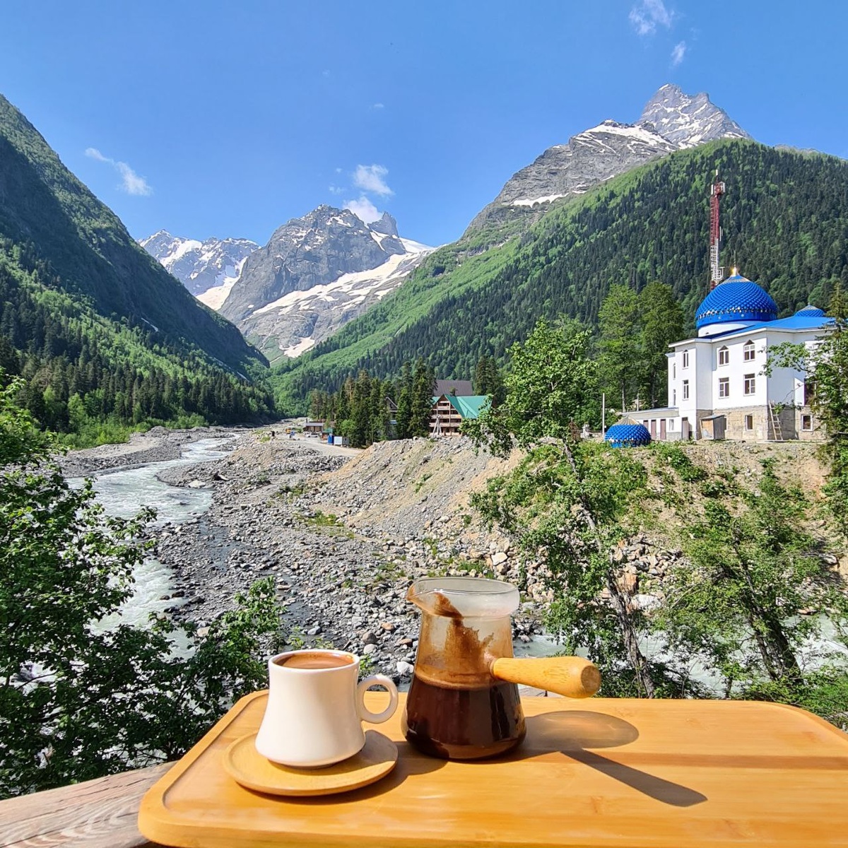 Вид с номеров которые мы включаем в наш тур