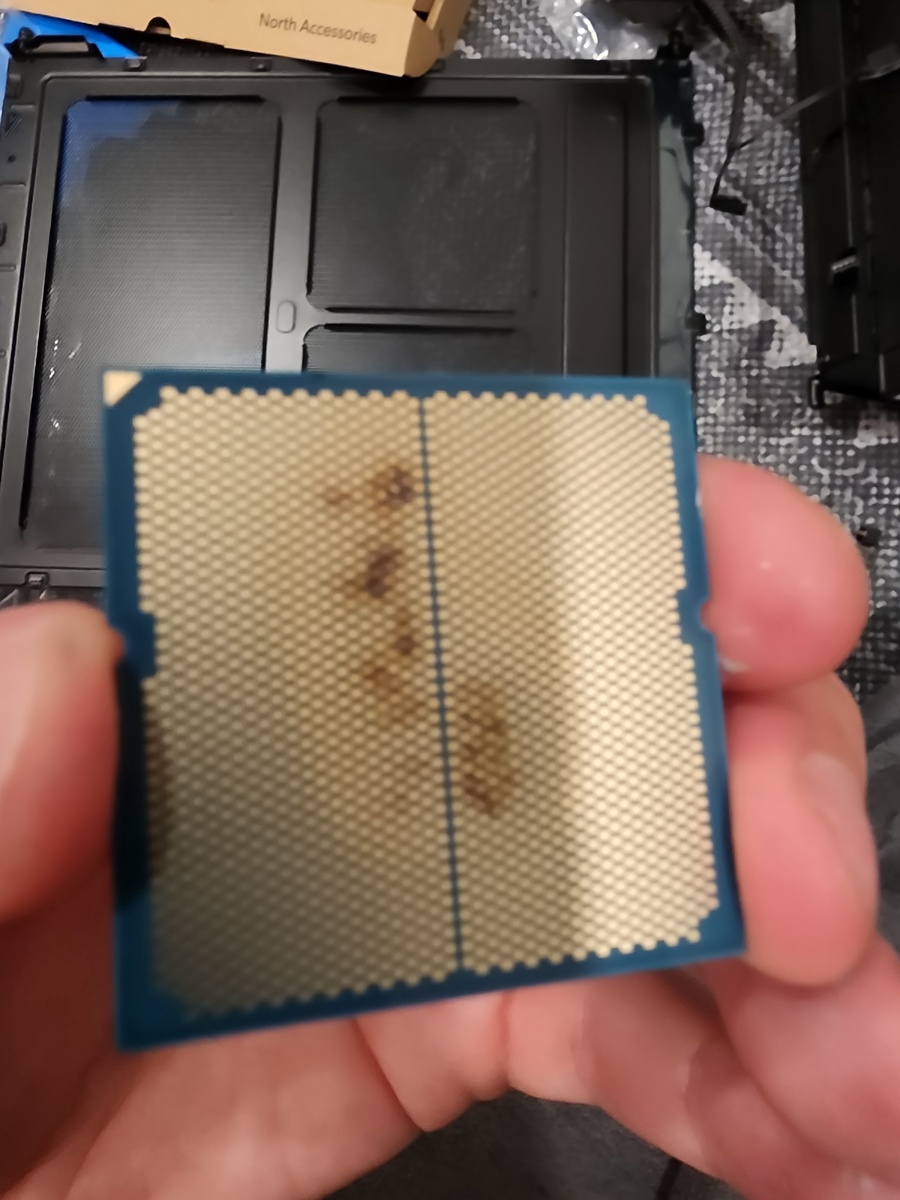    Не опять, а снова? AMD Ryzen 7 9800X3D «выгорел» вместе с сокетом [ФОТО]