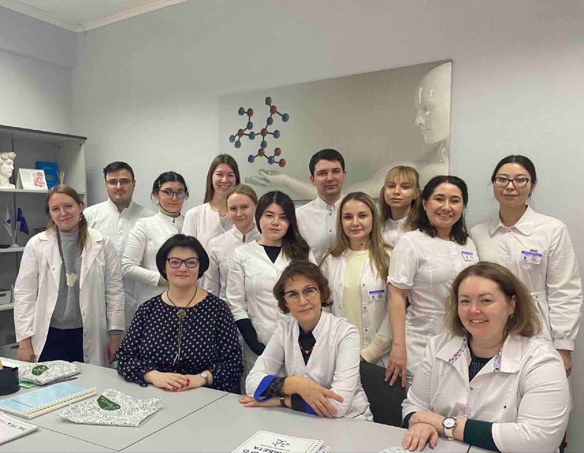 Сотрудники кафедры терапии с курсами эндокринологии, функциональной и ультразвуковой диагностики ТМУ