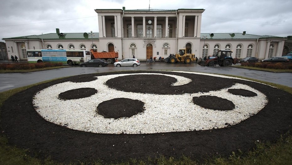    Пушкин. Привокзальная площадь. Автор фото: Ваганов Антон