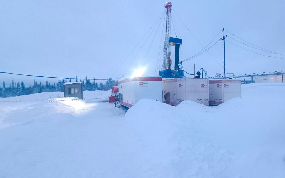 Дизель-генераторные установки в контейнерах зимой