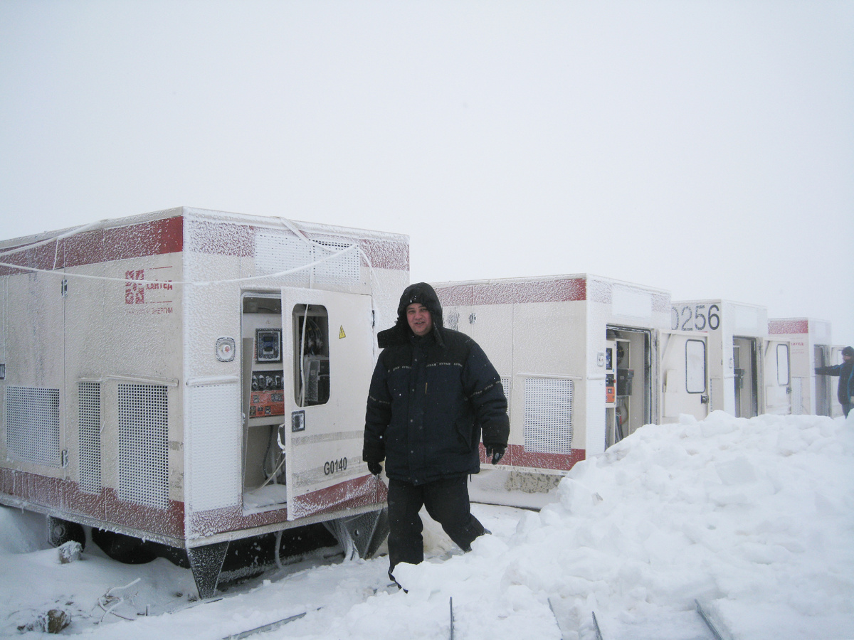 Работа ДГУ в зимних условиях