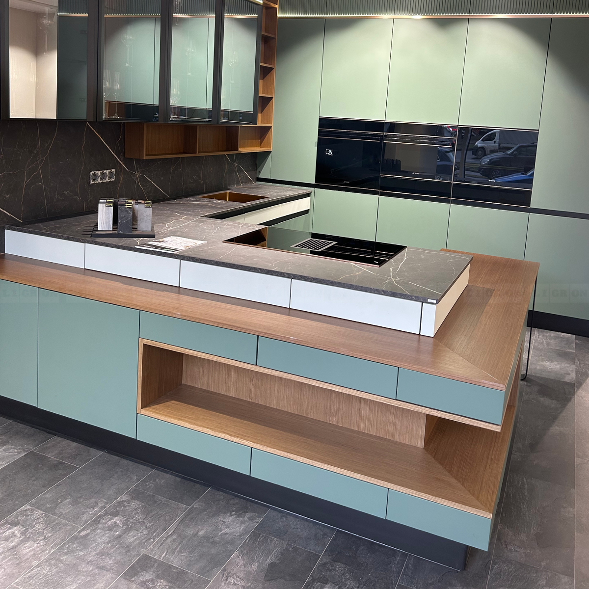 Столешница и стеновая панель из ламината в декоре 2123 Сардения