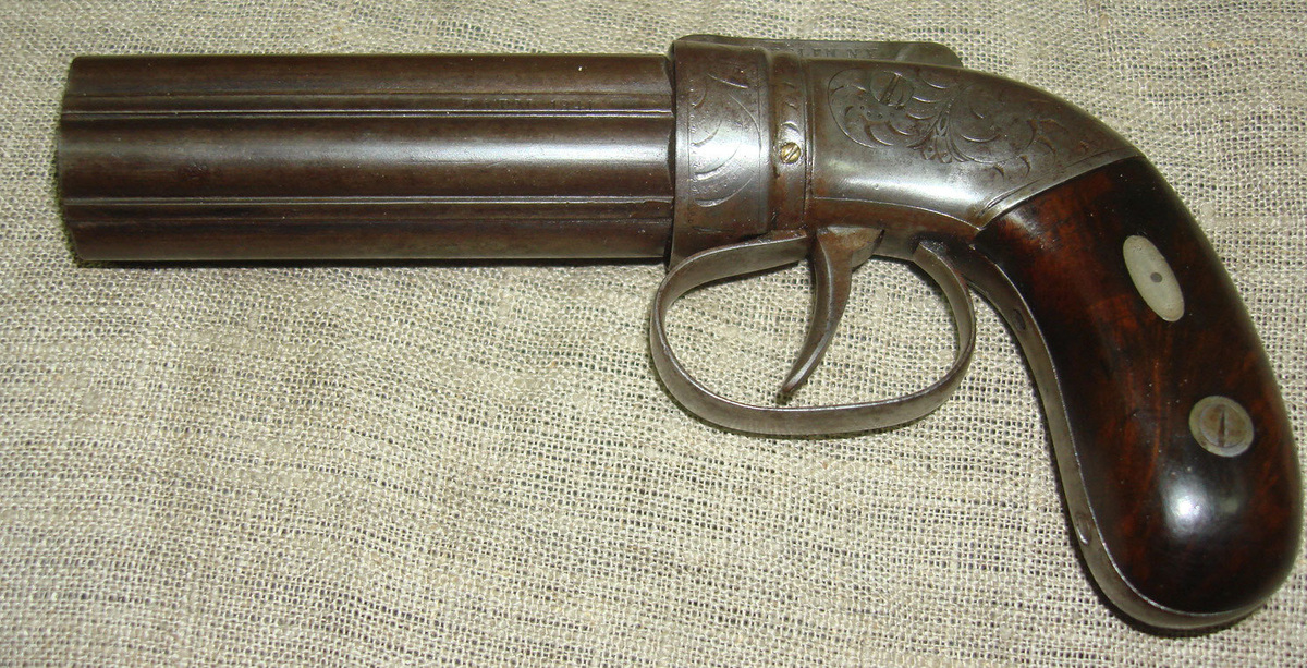  Шестиствольный пепербокс системы Аллена модели 1845 года milart.ru