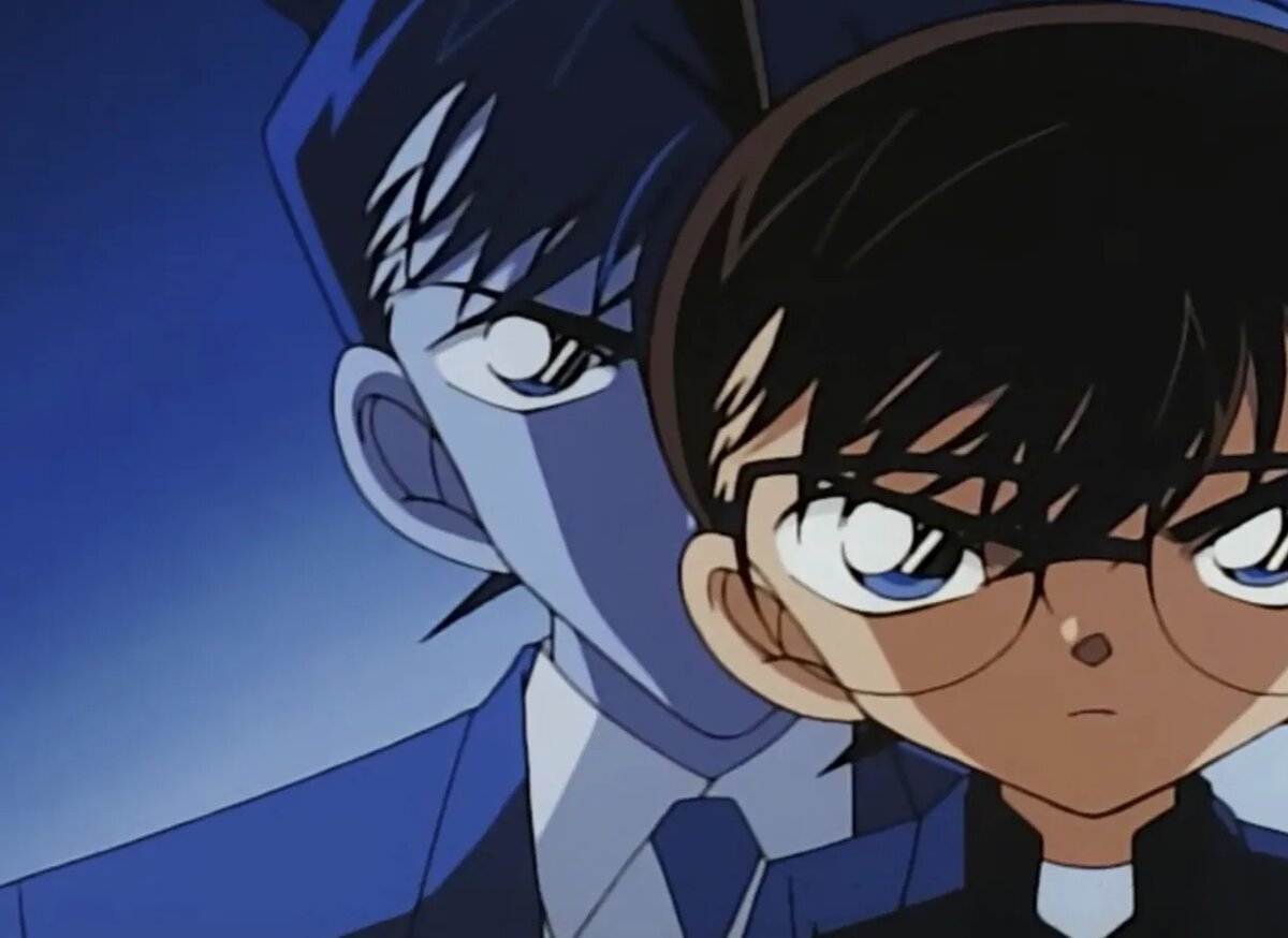 Кадр из аниме «Детектив Конан»   📷