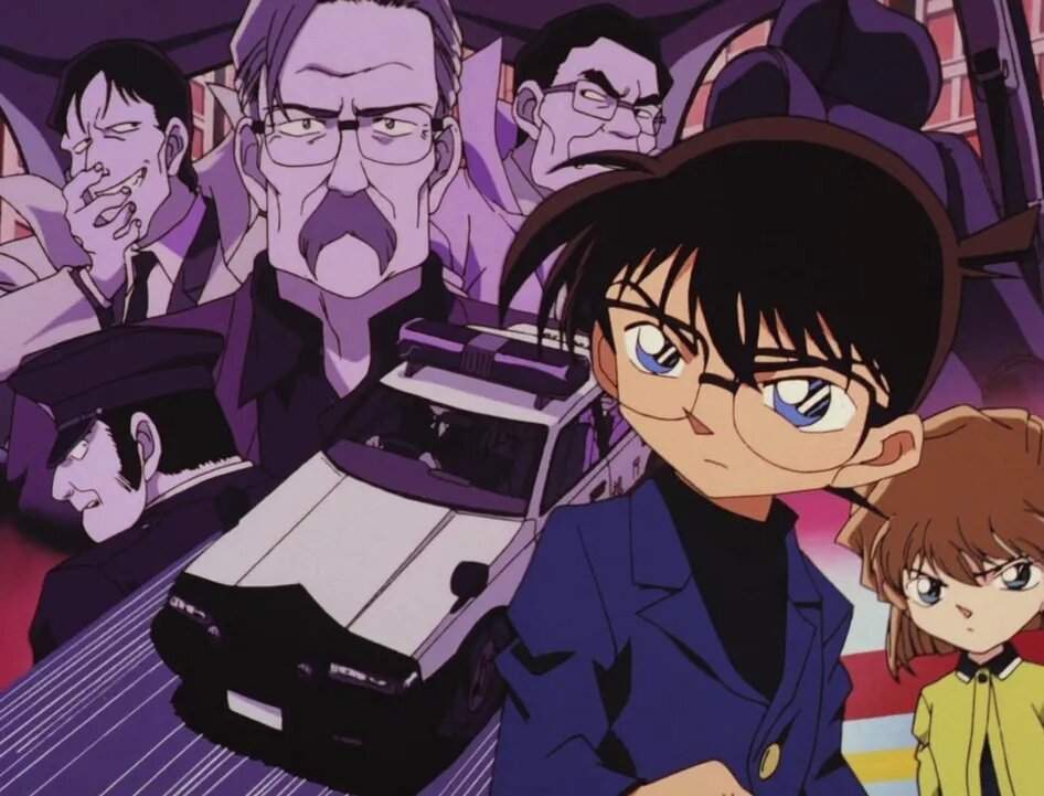 Кадр из аниме «Детектив Конан»   📷