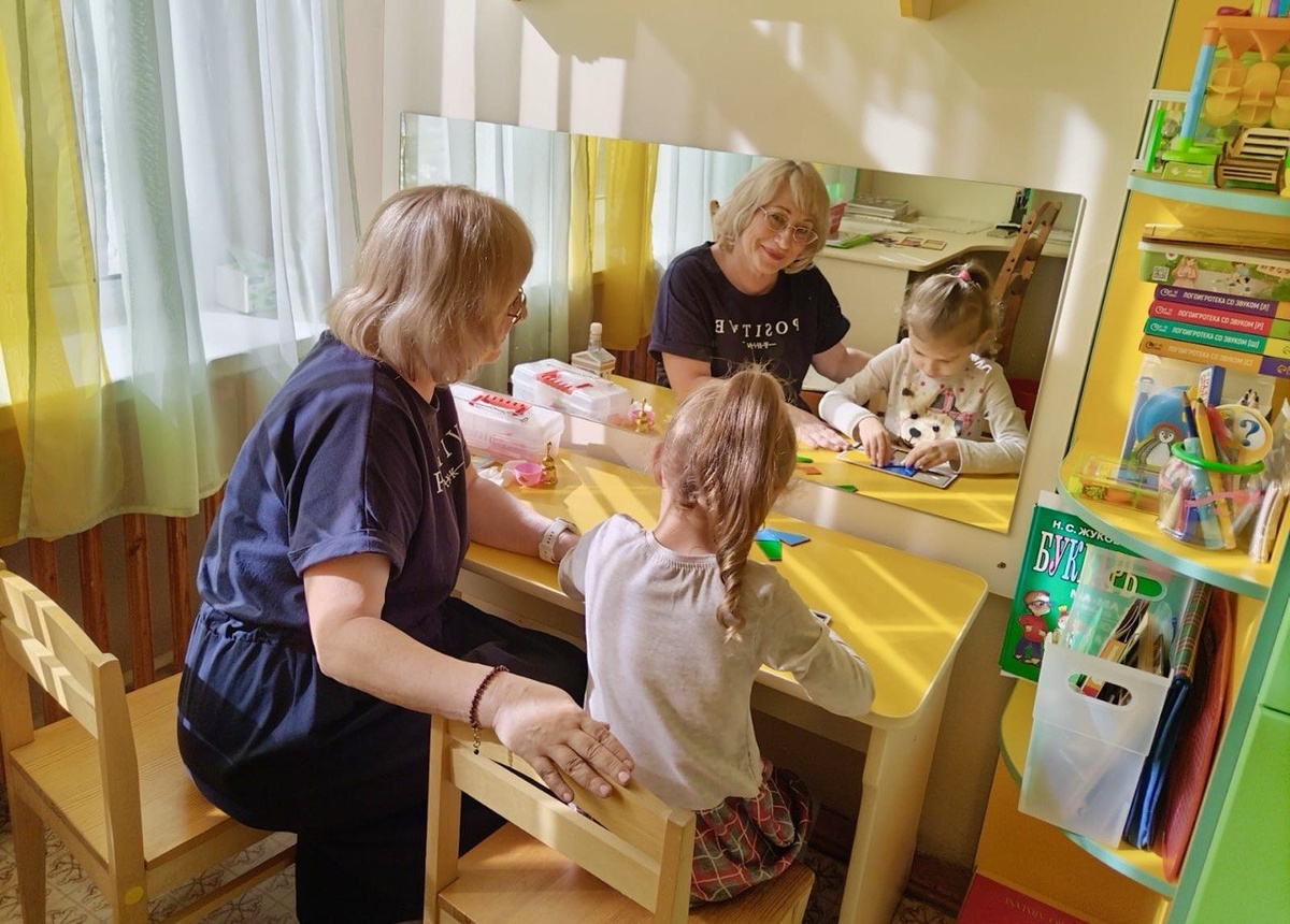 Ольга Меркулова с воспитанницей