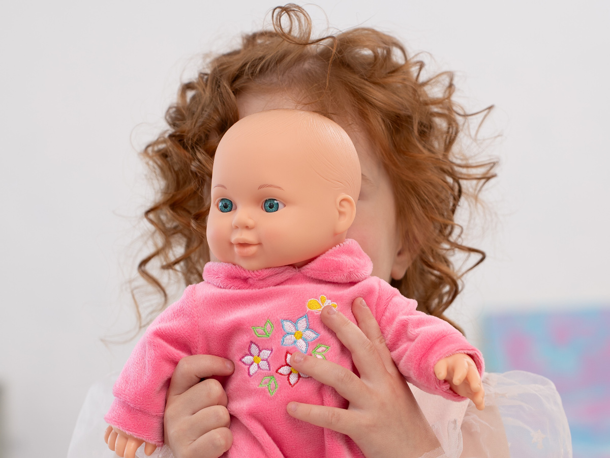 Пупс Малышка. Цветочки. Весна. 30 см. https://vk.cc/cEFc87