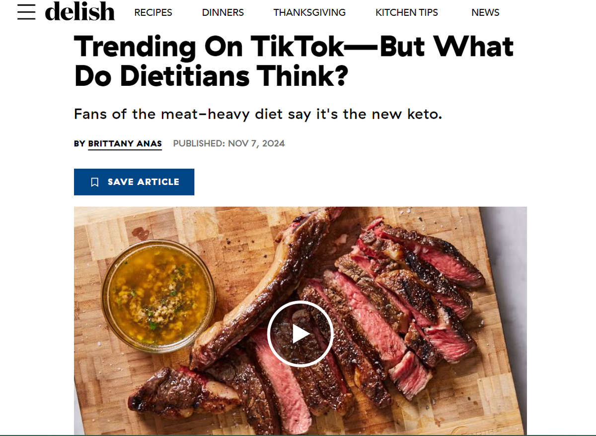 Фото: страница сайта delish.com