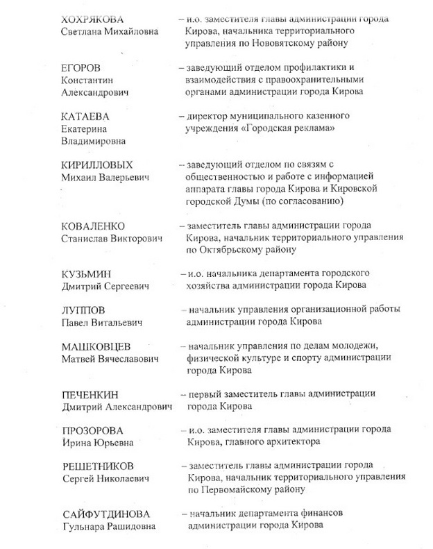    В Кирове создали оргкомитет по подготовке к Новому, 2025 году