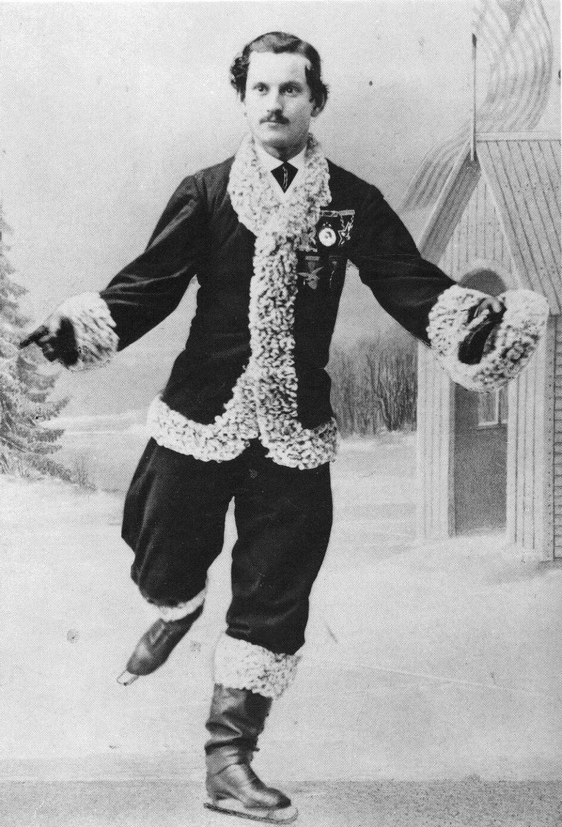 Джексон Хейнс и его первые коньки