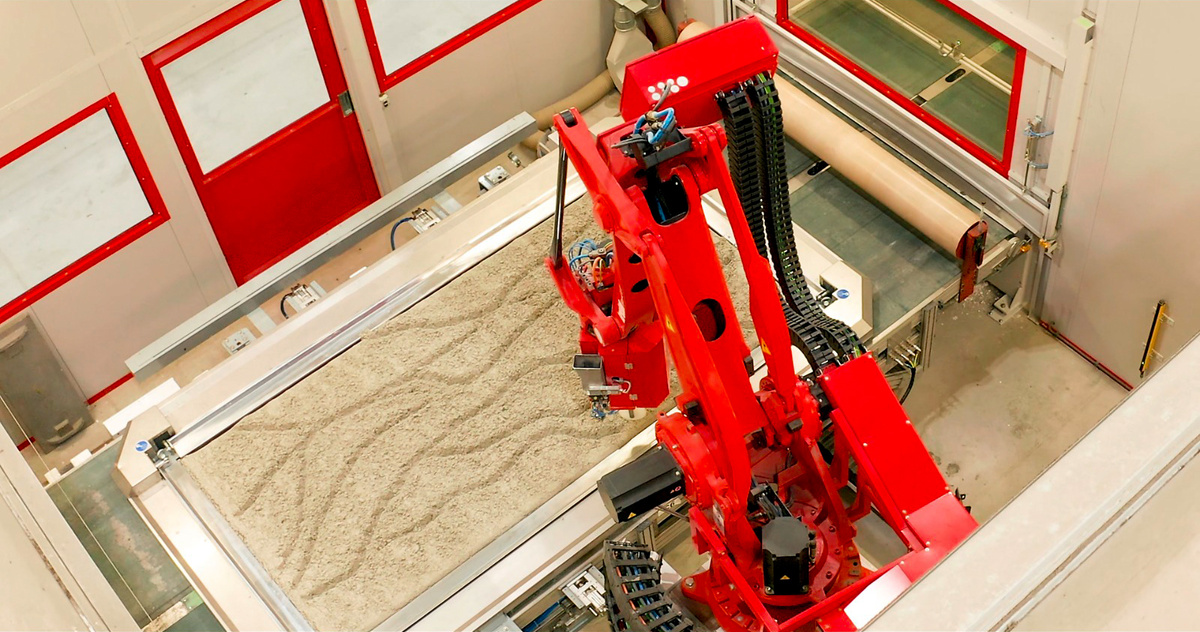 Процесс производства кварцевого агломерата Quantra Quartz