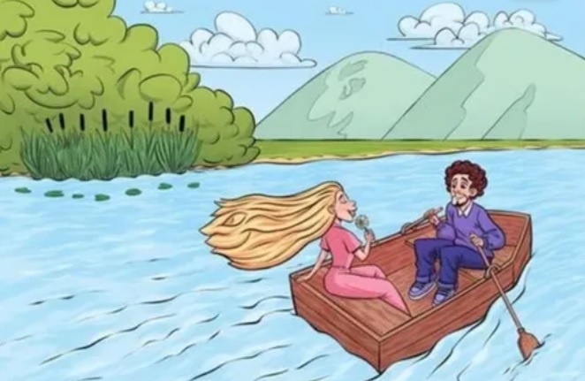  Мы на лодочке катались...