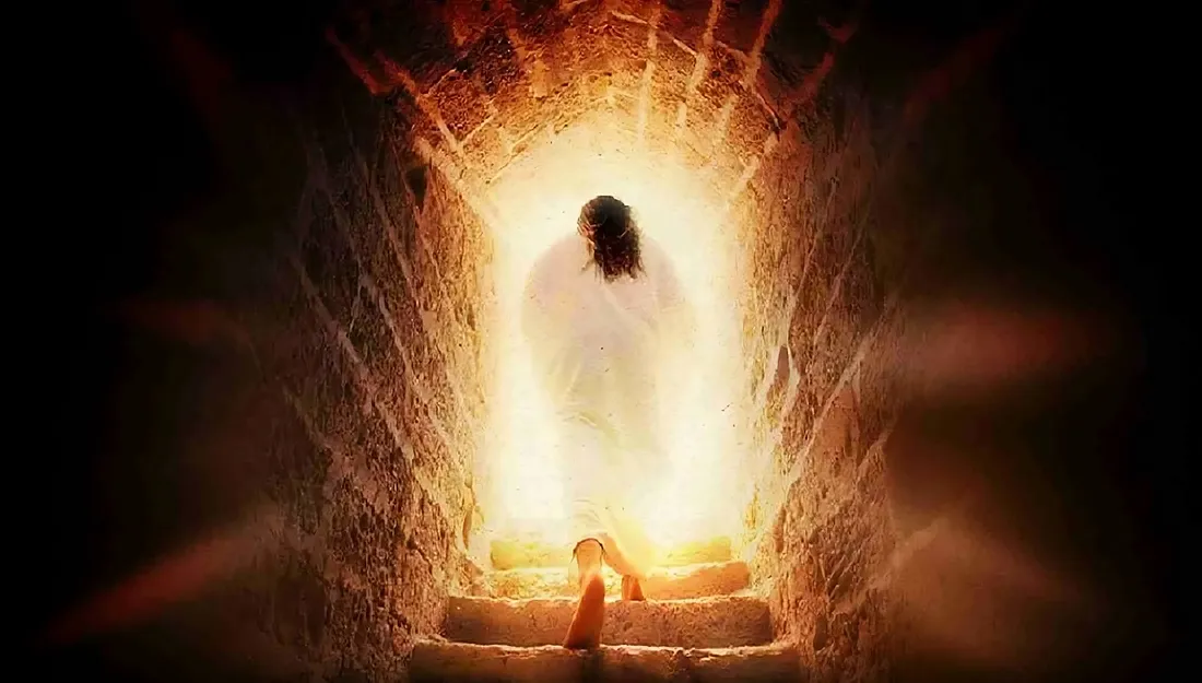 Цифровая иллюстрация так называемого Воскресения Иисуса