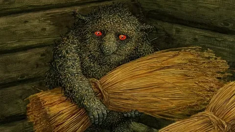 Овинник в овине. Картинка из дзен