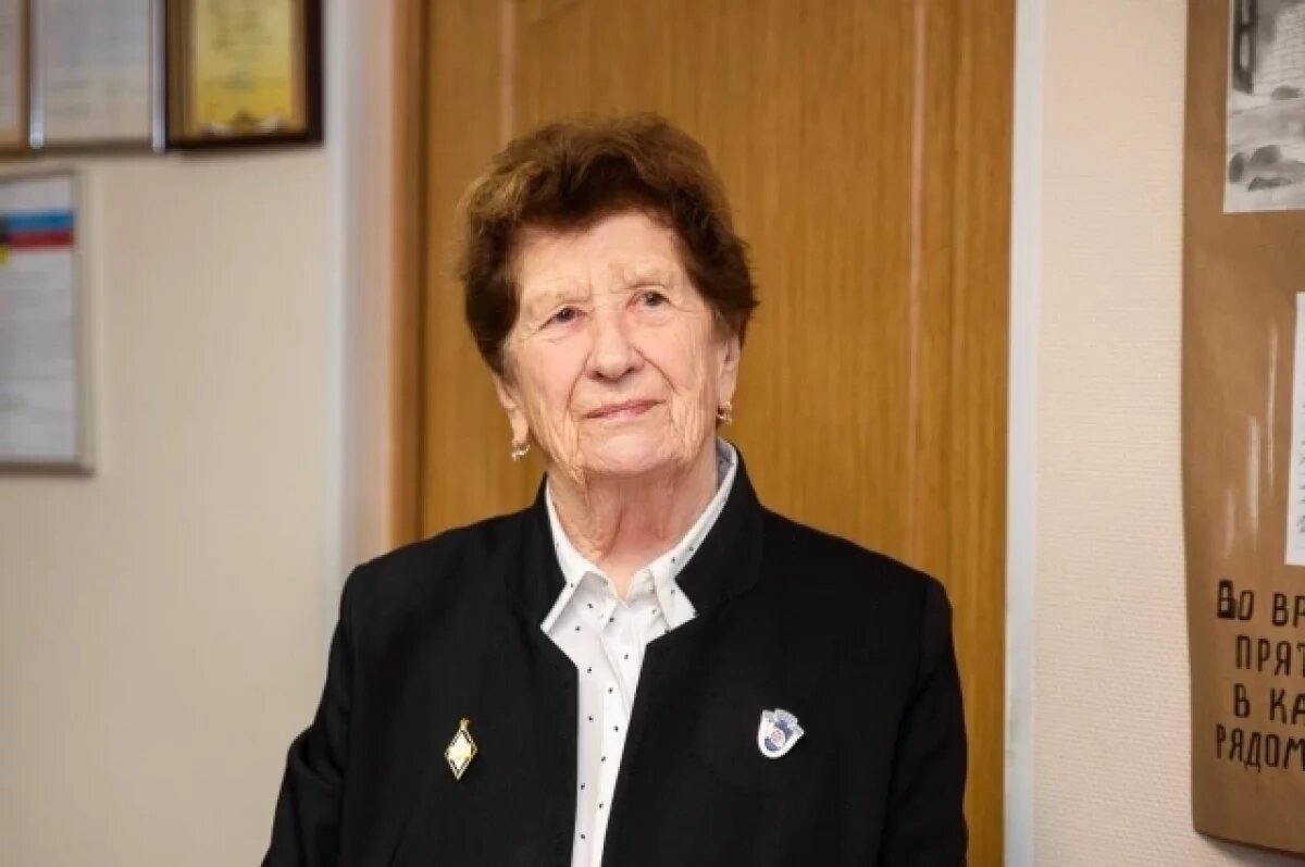    Мурманский педагог Тамара Александровна Ушинская отметила 90-летие