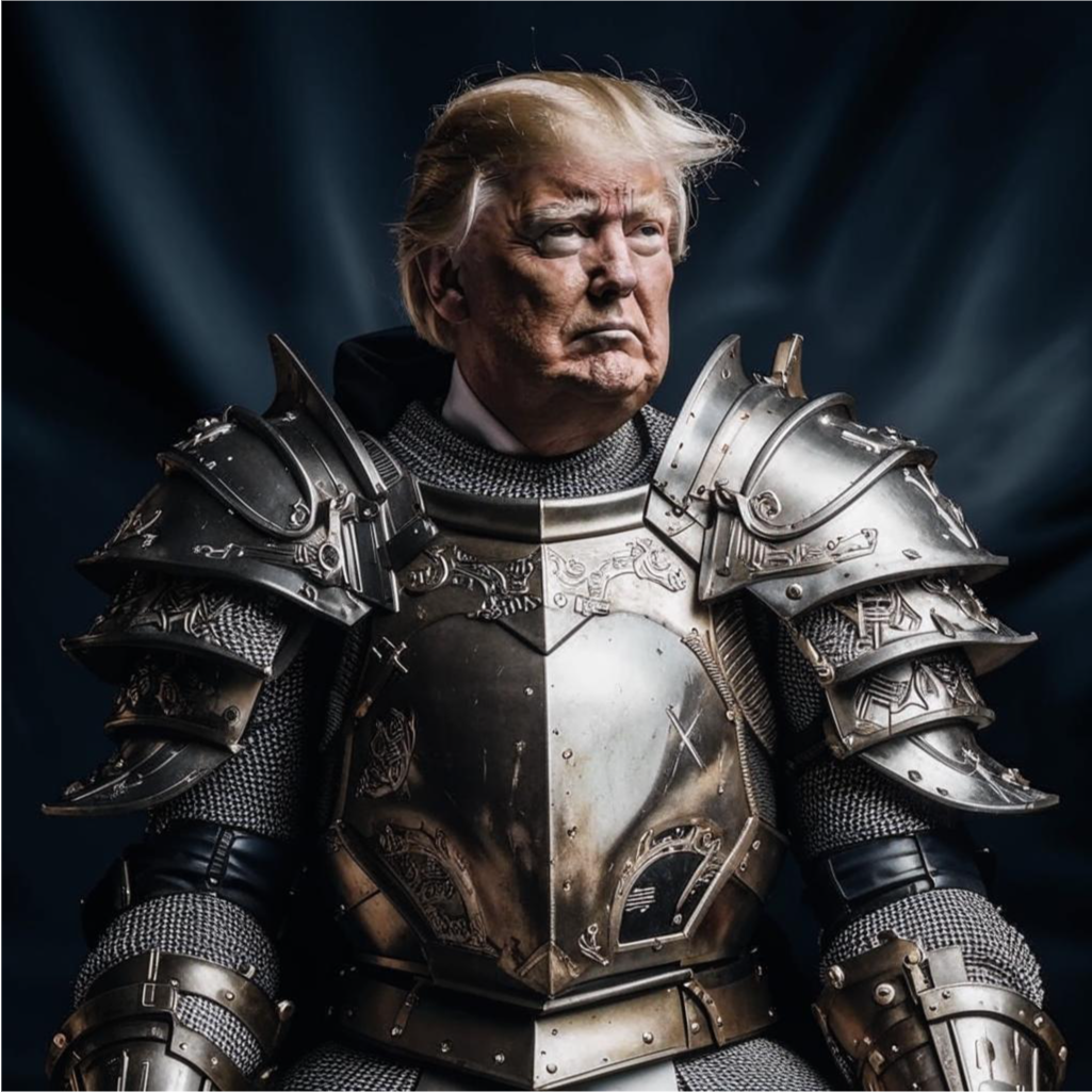 трамп в сияющих доспехах