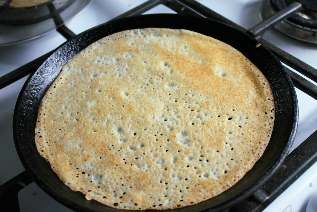 Выпекаем блинчики