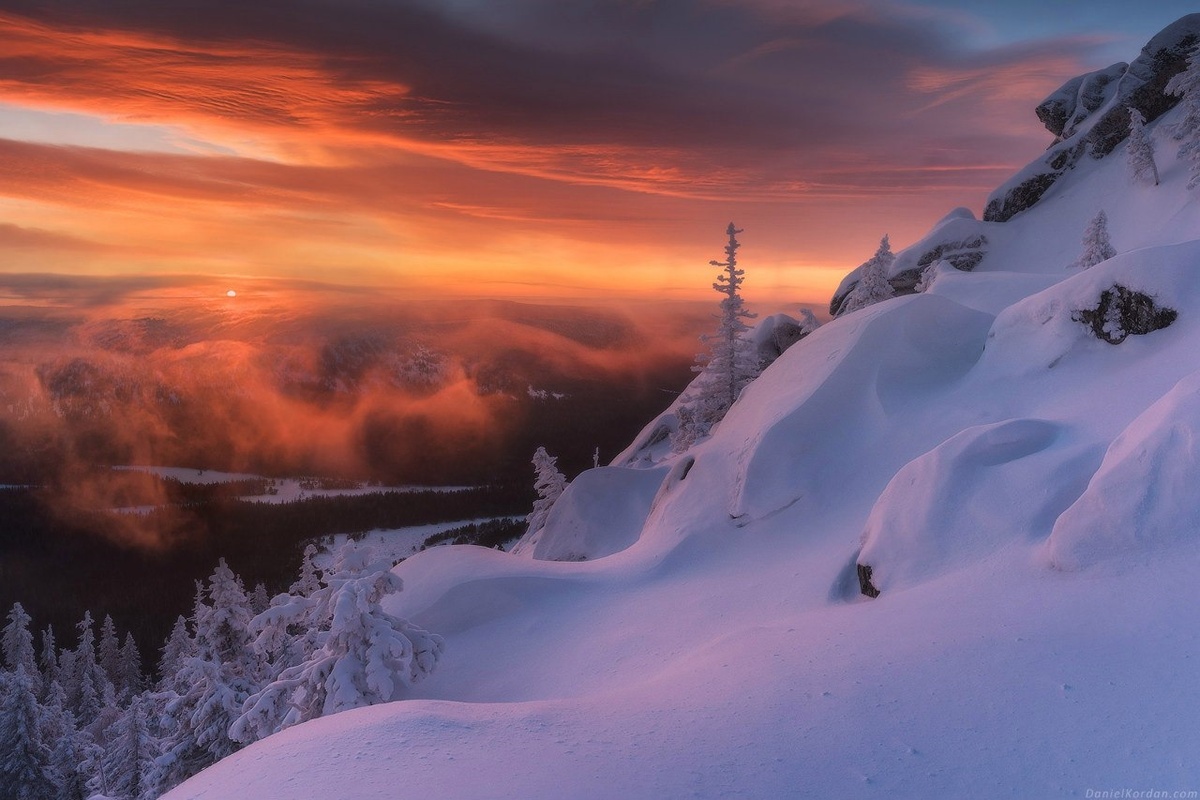 Фото из интернета. Зима на Урале.