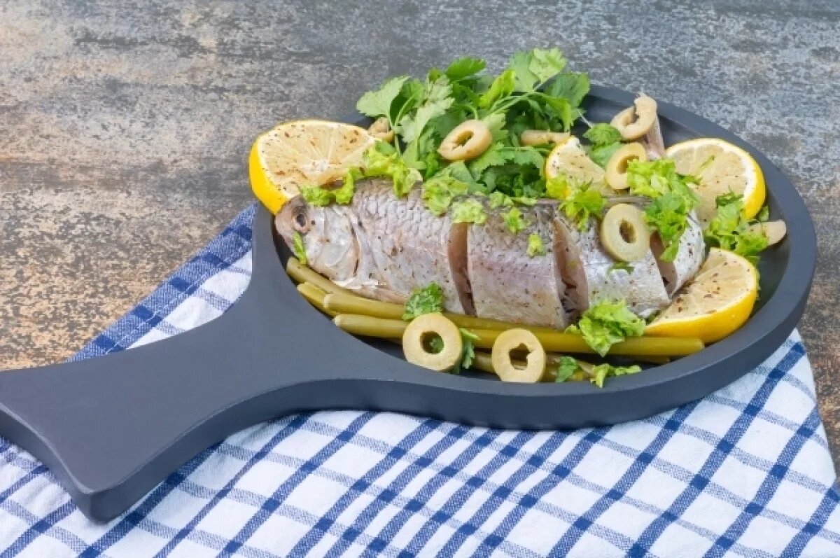    Рыбный день.