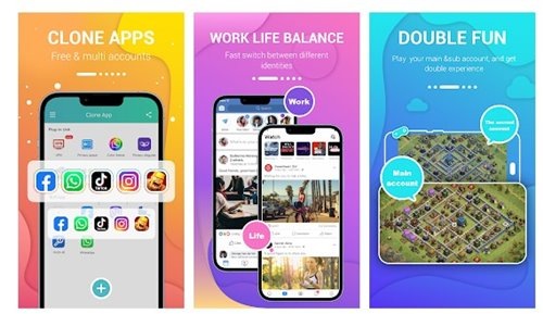 Приложение clone app. Clone app. clone программа. приложение клон пример.