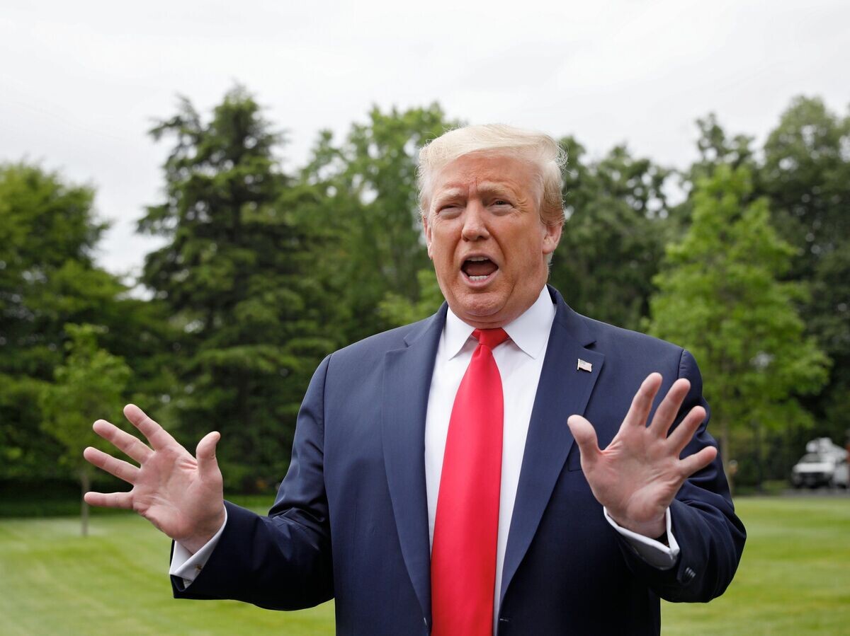    !Президент США Дональд Трамп © РИА Новости . Стрингер